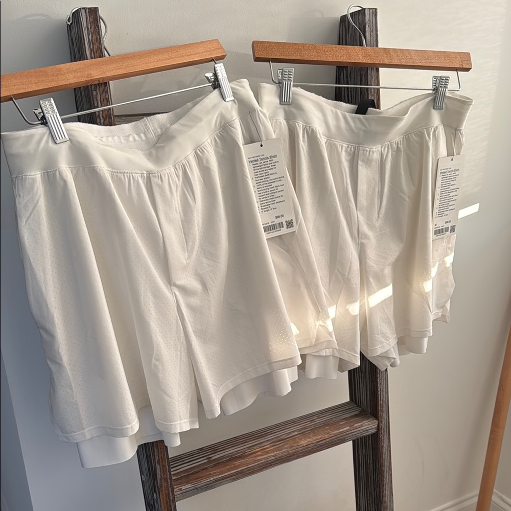 lululemon athletica White Athletic Shorts